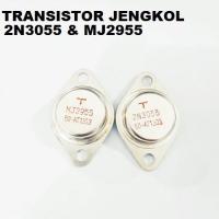 ราคา 1 ชุด TRANSISTOR MJ 2955-2N3055 TRANSISTOR JENGKOL MJ2955 2N 3055 (29131321449)