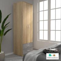 ราคา Inhome Furniture ตู้เสื้อผ้า 2 บาน 2 ลิ้นชัก ขนาด W60xD53xH202 cm. รุ่น WD-6072 (27161912578)