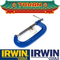 ราคา IRWIN แคลมป์รูปตัว G รุ่นงานหนัก ขนาด 8 นิ้ว # ออก..ใบเสร็จ-ใบกำกับภาษี..ได้ครับ.. (25619682096)