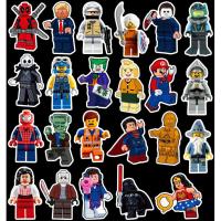 ราคา พร้อมส่งCamping sticker LEGO เลโก้ นินจาโก สติกเกอร์ กันน้ำ รูปแบบที่แตกต่างกัน 100ชิ้น (29500604378)