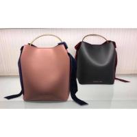ราคา ♥️Charles & Keith Velvet Bow Detail Bucket กระเป๋าสะพายข้าง/ถือ (3638018489)