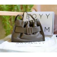 ราคา Boyy square scrunchy สี khaki brown (NEW มือ1 พร้อมส่ง) (21281680212)