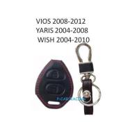 ราคา ซองหนัง ใส่กุญแจรีโมทรถยนต์ TOYOTA VIOS 2008-2012 / YARIS 2004-2008 / WISH 2004-2010 (2193662569)