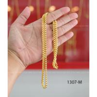 ราคา สร้อยคอลายสามห่วงเชื่อมติด 3บาท (27362783391)