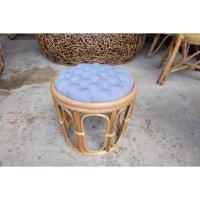 ราคา สตูหวาย ที่พักเท้าหวาย เก้าอี้หวาย rattan footrest chair (20818006232)