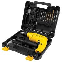 ราคา สว่านเจาะกระแทกไฟฟ้า 600W 13 MM. รุ่น SDH600KV-B1 พร้อมเครื่องมือช่าง STANLEY (18685572762)