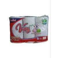 ราคา ทิชชู่วีวี่ 1 แพ็ค 6 ม้วน กระดาษชำระแบบม้วน 2 ชั้น (16696165118)