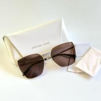 ราคา Michael Kors Fuji Gold Cat-Eye Sunglasses (28975645928)