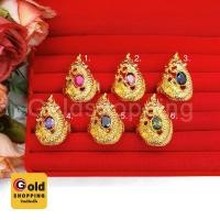 ราคา แหวนพญานาคฝังพลอย เสริมบารมี ใส่ในชีวิตประจำวันได้ (23317042193)