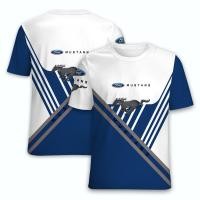 ราคา เสื้อยืดผู้ใหญ่ Mustang พรินต์ 3D ลายFord Mustang และเสื้อยืดแฟชันเด็ก (43061152935)