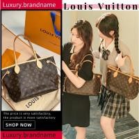 ราคา Louis Vuitton LV กระเป๋ารุ่น Neverfull PM Bag (40473470160)