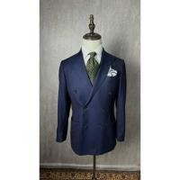 ราคา ขาย Sartoria Ring x United Arrow Green Label Relaxing Double Breasted Navy Jacket Size 46 (24261885293)