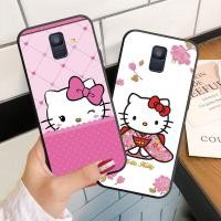 ราคา SAMSUNG สําหรับSamsung A6 A6+ A8 A8+ Plus A7 A9 2018 A3 A5 A7 2016 2017 Silicoenเคสโทรศัพท์ปกอ่อนHello Kitty (44116393996)