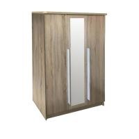 ราคา ตู้เสื้อผ้า 3 บานประตู พร้อมกระจก (28464726991)