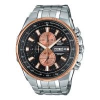 ราคา Casio Edifice นาฬิกาข้อมือผู้ชาย สีดำ สายสแตนเลส รุ่น EFR-549D-1B9 (261365485)