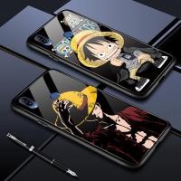 ราคา เคสและซองมือถือASUS Zenfone Max Pro M1 M2 ZB601KL ZB602KL ZB631KL ZB633KL One Piece Luffy Glass Casing Phone Case Prote (9426642404)