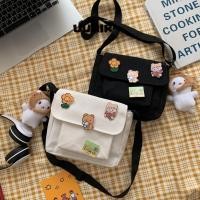ราคา UUMIR กระเป๋าสะพายผ้าใบจี้กระเป๋าถือการ์ตูนมินิกระเป๋าสะพายข้างผ้าแคนวาสน่ารัก (29309911762)