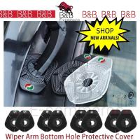 ราคา ที่ปัดน้ําฝนหลุมฝาครอบป้องกันกระจกปัดน้ําฝนแขนด้านล่างแผ่นซิลิโคนป้องกันเศษล้ม Proton Perodua Toyota Honda (40963786883)