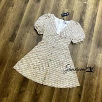 ราคา มินิเดรสผ้าทวิต งานป้าย (10296236983)