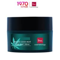 ราคา [CLEARANCE] BSC GOOD NIGHT SLEEP TIGHT CREAM 30g. ครีมบำรุงผิวหน้า สูตรกลางคืน เติมความชุ่มชื่น พร้อมลดเลือนริ้วรอย (13798501469)