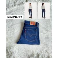 ราคา กางเกงยีนส์ ลีวาย 711 skinny Jeans แท้% มือสอง (25354863862)