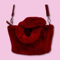 ราคา กระเป๋าสะพาย SOFT LEATHER MIX FUR BY BERSHKA BAG (29315251227)