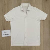 ราคา เสื้อโปโล Uniqlo Man Airism สีขาว ไซส์ M มือสอง (27986246259)