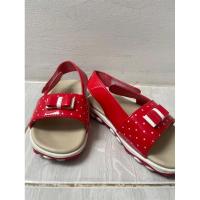 ราคา MERAH PRELOVED รองเท้าแตะ M ตัวน้อยสีแดงของเด็กผู้หญิง (29066085608)