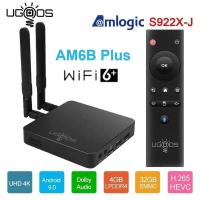 ราคา ▥ UGOOS Original Am6b PLUS Amlogic S922x-J 2.2Ghz Android 9.0 กล่องสมาร์ททีวี 4Gb 32Gb WIFI 6 1 (25696628487)