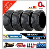 ราคา 225/50R17 Michelin Primacy5 |2,4 เส้น| *ปี2025*-ส่งฟรี- ผ่อน0% ยางใหม่/ยางมิชลิน (6016731066)