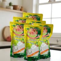 ราคา ✨ แพ็ค 6 ถุง น้ำยาล้างจาน ลีโอ แพ็ค 6 ถุง ขจัดคราบมัน กลิ่นหอม ฆ่าเชื้อ ไร้กลิ่นคาว สินค้าพร้อมจัดส่ง (29339475170)