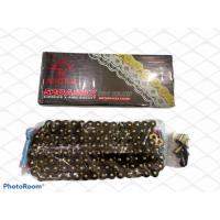 ราคา โซ่ทอง jomthai x-ring สีดำหมุดทอง 520 120ข้อ (5943911622)