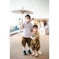 ราคา ชุดไทยเด็กผู้หญิง ผู้ชาย มือสอง (24001488470)