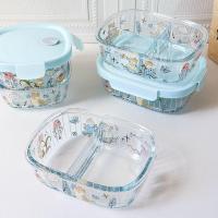 ราคา กล่องถนอมอาหาร กล่องอาหารกลางวันแก้วไมโครเวฟความร้อนกล่องอาหารกลางวัน (41157747207)