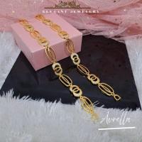 ราคา สร้อยข้อมือจานกลมยาว 16 ซม (43172070527)