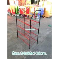 ราคา ชั้นวางรองเท้าชั้น5 ชั้น ตะแกรงเหล็ก ขาดำ NF-51 (4065173455)