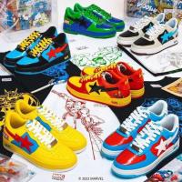 ราคา สไตล์แฟชั่นลําลองลูกค้า Loyalty บอลลูนขนาดเล็ก Bape Sta x Marvel Hero Series รองเท้า KKYC ต่ําด้านบน (28792581148)