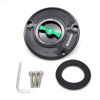 ราคา ฝาปิดถังน้ํามันเชื้อเพลิง CNC ER 6N 6F 650 สําหรับรถจักรยานยนต์ KAWASAKI ER6N ER6F ER650 ZZ1400 ZX14R Z650 NINJA650 Z800 Z1000 ZX6R ZX1000S/SX (24724528157)