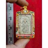 ราคา พระสมเด็จเกศไชโยวัดระฆังทิมเกศไชโยเจ็ดชั้นเนื้อผงพุทธคุณสมเด็จพุทธะจารย์โตสร้างพร้อมกรอบทองลงยา (42867924944)