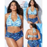 ราคา ชุดว่ายน้ำบิกินี่สาวอวบอ้วนไซส์XL-4XLพร้อมส่ง (2943511689)