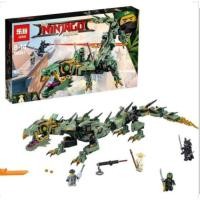 ราคา firstbuy_ตัวต่อเลโก้จีน No.80006 Ninja Go ชุด Green Ninja Mech Dragon จำนวน 592 ชิ้น มาใหม่ (7215104770)