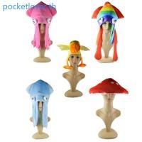 ราคา Poc Rainbow Squid หมวกตลกและ Crazy Party หมวกสัตว์ทะเลหมวก Octopus Headdress สําหรับปาร์ตี้ฮาโลวีน (43368771493)