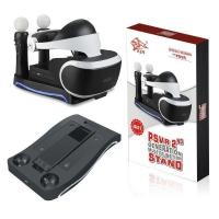 ราคา ในสต็อก vr แว่น vr vr boxแท่นชาร์จคอนโทรลเลอร์ PS4 VR รุ่นที่สอง 4-in-1, อุปกรณ์เสริมแท่นชาร์จคอนโทรลเลอร์เกม VR (29686887662)