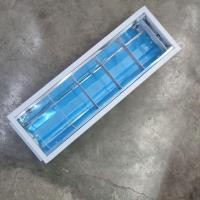 ราคา โคมตะแกรงฝังฝ้าทีบาร์1x18Wอลูมิเนียม(เฉพาะโคม) (25176277967)