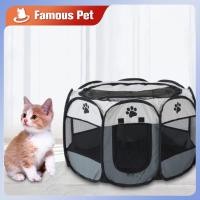 ราคา ◐ ◐บ้านแมว คอกสัตว์เลี้ยง คอกสุนัข บ้านสุนัข กรงแมว เต็นท์ คอกแมวพับได้ คอกแปดเหลียม ที่นอนหมาแมว พกพาสะดวก (22608931088)