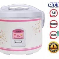 ราคา OTTO​ หม้อหุงข้าว​ รุ่น​ CR​ -​180​ T (คละลาย)​ 1.8​ ลิตร (6718240453)