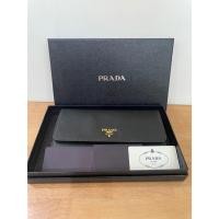 ราคา มือ 2 ของแท้ Prada saffiano metal wallet chain in fuoco ปี 2013 สภาพนางฟ้า+กล่องใส่ +การ์ด (24465714783)