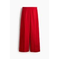 ราคา H&M(เอชแอนด์เอ็ม) กางเกงวูลทวิลกว้าง Women Wide twill trousers 1296523_2 (40417032574)