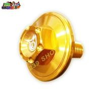 ราคา น๊อตแผงคอ น้อตแผงคอแต่ง R15 สีทอง CNC [M-SLAZใช้ไม่ได้] น๊อตแผงคอ CNC 239 SHOP2 (14437798289)