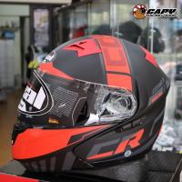 ราคา หมวกกันน็อค Real Helmets รุ่น COSMO Android (เปิดคางได้)(มีแว่นกันแดด) สีแดง (1806713412)